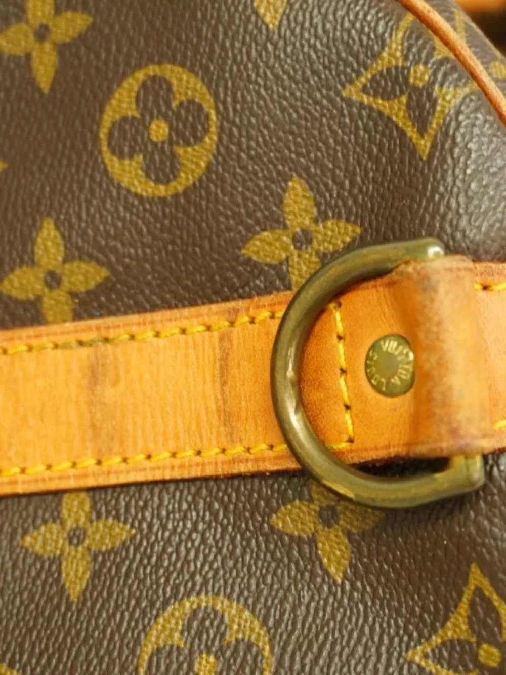 Authentic Louis Vuitton keepall 55 monogram travel unisex bag